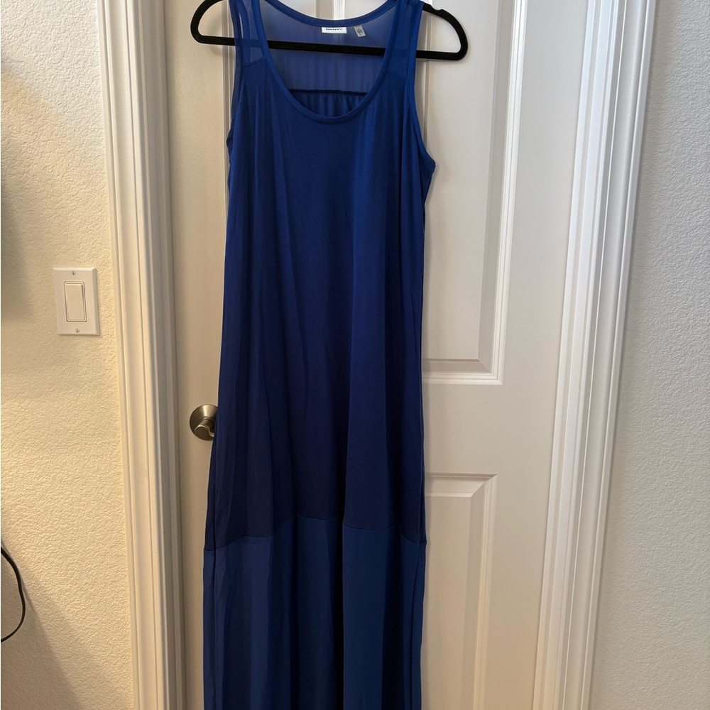 DKNYC Royal Blue Maxi Dress 1012